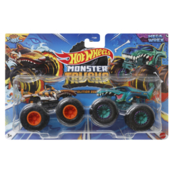 Автомоделі - Набір машинок Hot Wheels Monster Trucks Mega-wrex (FYJ64/HWN63) Автомоделі - Набір машинок Hot Wheels Monster Trucks Mega-wrex (FYJ64/HWN63)