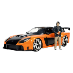 Автомоделі - Автомодель Jada Форсаж 9 Мазда RX-7 з фігуркою Хана 1:24 (253205002) Автомоделі - Автомодель Jada Форсаж 9 Мазда RX-7 з фігуркою Хана 1:24 (253205002)