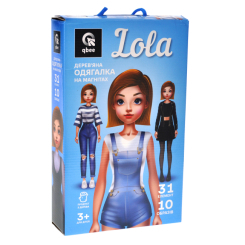 Набори для творчості - Магнітна одягалка Qbee Lola (QB600-007) Набори для творчості - Магнітна одягалка Qbee Lola (QB600-007)