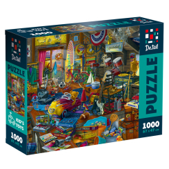 Пазли - Пазли De.tail Дитяча кімната 1000 елементів (DT1000-09) Пазли - Пазли De.tail Дитяча кімната 1000 елементів (DT1000-09)