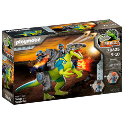 Конструктори з унікальними деталями - Конструктор Playmobil Dino rise Спінозавр: подвійна захисна сила (70625) Конструктори з унікальними деталями - Конструктор Playmobil Dino rise Спінозавр: подвійна захисна сила (70625)