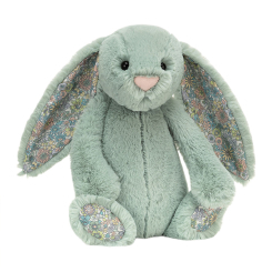 М'які тварини - М'яка іграшка Jellycat Зайчик зелений M 31 см (BL3SGN) М'які тварини - М'яка іграшка Jellycat Зайчик зелений M 31 см (BL3SGN)
