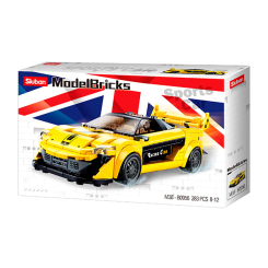Конструктори з унікальними деталями - Конструктор Sluban Model bricks Гоночна машина жовта (M38-B0956) Конструктори з унікальними деталями - Конструктор Sluban Model bricks Гоночна машина жовта (M38-B0956)