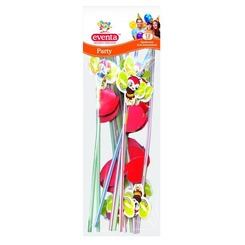 Аксесуари для свят - Аксесуар для свята Соломка для напоїв Веселі Звірята EVENTA 12 шт (39302300) (39302900) Аксесуари для свят - Аксесуар для свята Соломка для напоїв Веселі Звірята EVENTA 12 шт (39302300) (39302900)
