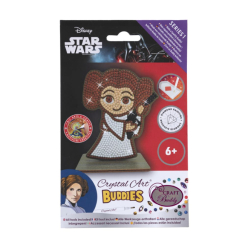 Мозаїка - Набір для творчості Crystal Art Принцеса Лея (CAFGR-SWS003) Мозаїка - Набір для творчості Crystal Art Принцеса Лея (CAFGR-SWS003)