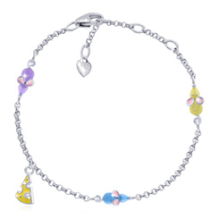 Ювелірні прикраси - Браслет на ланцюжку UmaUmi Мишеня з сиром (0010000004908) Ювелірні прикраси - Браслет на ланцюжку UmaUmi Мишеня з сиром (0010000004908)