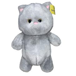 М'які тварини - М'яка іграшка MeriToys Котик 35 см (2050000325069) М'які тварини - М'яка іграшка MeriToys Котик 35 см (2050000325069)
