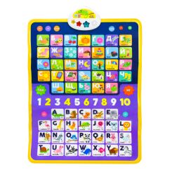 Навчальні іграшки - Інтерактивний плакат Kids Hits Абетка 2 в 1 (KH07/003) Навчальні іграшки - Інтерактивний плакат Kids Hits Абетка 2 в 1 (KH07/003)
