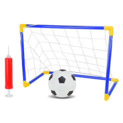 Спортивні активні ігри - Ігровий набір Країна Іграшок Футбольні ворота з м'ячем та насосом (DQ-3) Спортивні активні ігри - Ігровий набір Країна Іграшок Футбольні ворота з м'ячем та насосом (DQ-3)