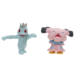 Фігурки персонажів - Набір фігурок Pokemon W11 Мачоп і Снаббул (PKW2634) Фігурки персонажів - Набір фігурок Pokemon W11 Мачоп і Снаббул (PKW2634)