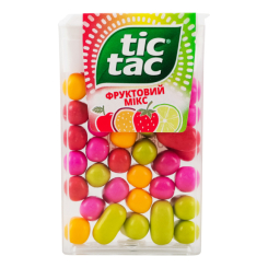 Солодощі - Драже Tic tac Фруктовий мікс (80816652) Солодощі - Драже Tic tac Фруктовий мікс (80816652)