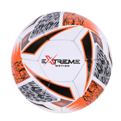 Спортивні активні ігри - М'яч футбольний Extreme motion №5 білий з червоним та чорним (FP097/1) Спортивні активні ігри - М'яч футбольний Extreme motion №5 білий з червоним та чорним (FP097/1)