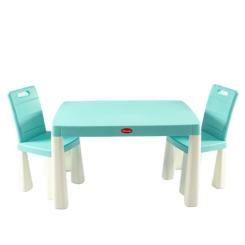 Дитячі меблі - Ігровий стіл та стільці Doloni блакитно-білий (04680/7) Дитячі меблі - Ігровий стіл та стільці Doloni блакитно-білий (04680/7)