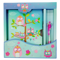 Канцтовари - Подарунковий набір Malevaro Сови на дереві (362039-BP) Канцтовари - Подарунковий набір Malevaro Сови на дереві (362039-BP)