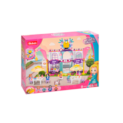 Конструктори з унікальними деталями - Конструктор Sluban Girls Dream Girls Dream Кафе 358 деталей (M38-B0972) Конструктори з унікальними деталями - Конструктор Sluban Girls Dream Girls Dream Кафе 358 деталей (M38-B0972)
