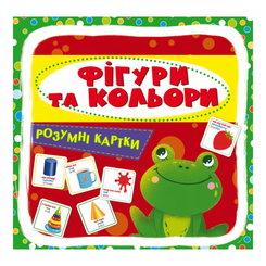 Навчальні іграшки - Розумні картки Crystal Book Фігури та кольори 30 штук (9789669876164) Навчальні іграшки - Розумні картки Crystal Book Фігури та кольори 30 штук (9789669876164)