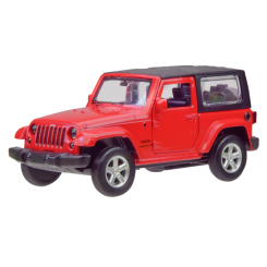 Автомоделі - Автомодель Автопром Jeep Wrangler червона 1:42 (4307/4307-1) Автомоделі - Автомодель Автопром Jeep Wrangler червона 1:42 (4307/4307-1)