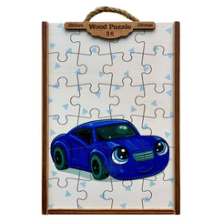 Пазли - Пазл дерев'яний Tatev Машинка 36 деталей (4820231170503) Пазли - Пазл дерев'яний Tatev Машинка 36 деталей (4820231170503)