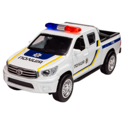 Транспорт і спецтехніка - Автомодель TechnoDrive Toyota Hilux Поліція (KM250426) Транспорт і спецтехніка - Автомодель TechnoDrive Toyota Hilux Поліція (KM250426)