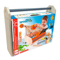 Конструктори з унікальними деталями - Конструктор Hape Ящик з інструментами (E3029) Конструктори з унікальними деталями - Конструктор Hape Ящик з інструментами (E3029)