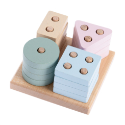 Розвивальні іграшки - Розвивальна іграшка Cubika Геометричний сортер LSG-6 (15870) Розвивальні іграшки - Розвивальна іграшка Cubika Геометричний сортер LSG-6 (15870)