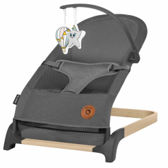 Крісла-качалки - Крісло-качалка Lionelo June air grey graphite (LO-JUNE AIR GREY GRAPHITE) Крісла-качалки - Крісло-качалка Lionelo June air grey graphite (LO-JUNE AIR GREY GRAPHITE)