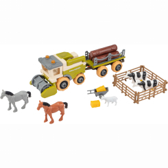Транспорт і спецтехніка - Ігровий набір Otamanko Веселий хутір Комбайн, коні, корови і вівця (532.01.64) Транспорт і спецтехніка - Ігровий набір Otamanko Веселий хутір Комбайн, коні, корови і вівця (532.01.64)