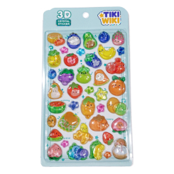 Набори для творчості - Набір 3D-наліпок Tiki Wiki Crystal Тікі фрукти (51367) Набори для творчості - Набір 3D-наліпок Tiki Wiki Crystal Тікі фрукти (51367)