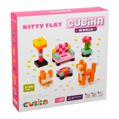 Конструктори з унікальними деталями - Дерев'яний конструктор Cubika World Котячий будинок 200 елементів (15313) (4823056515313) Конструктори з унікальними деталями - Дерев'яний конструктор Cubika World Котячий будинок 200 елементів (15313) (4823056515313)