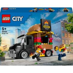 Конструктори LEGO - Конструктор LEGO City Вантажівка з гамбургерами (60404) Конструктори LEGO - Конструктор LEGO City Вантажівка з гамбургерами (60404)