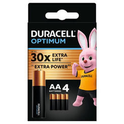 Акумулятори і батарейки - Батарейки алкаліновi Duracell Optimum AA CEE GEN3 4 штуки (5000394158696) Акумулятори і батарейки - Батарейки алкаліновi Duracell Optimum AA CEE GEN3 4 штуки (5000394158696)