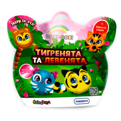 М'які тварини - М'яка іграшка-сюрприз Sbabam Doki Doki Тигренята та левенята (40/CN23) М'які тварини - М'яка іграшка-сюрприз Sbabam Doki Doki Тигренята та левенята (40/CN23)