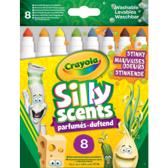 Канцтовари - Набір фломастерів Crayola Silly Scents з ароматом 8 шт (256346.012) Канцтовари - Набір фломастерів Crayola Silly Scents з ароматом 8 шт (256346.012)