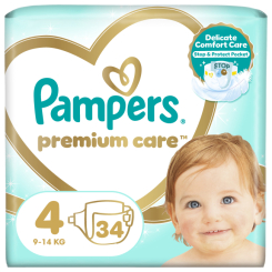 Підгузки - Підгузки Pampers Premium care Maxi 9-14 кг 34 шт (8001090379368) Підгузки - Підгузки Pampers Premium care Maxi 9-14 кг 34 шт (8001090379368)