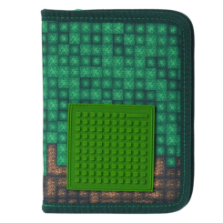 Пенали та гаманці - Пенал Pixie Crew Minecraft з пікселями зелено-коричневий (PXA-04-73) Пенали та гаманці - Пенал Pixie Crew Minecraft з пікселями зелено-коричневий (PXA-04-73)