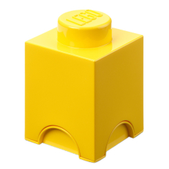 Бокси для іграшок - Бокс для зберігання LEGO Lifestyle Цеглинка 1 жовтий (40011732) Бокси для іграшок - Бокс для зберігання LEGO Lifestyle Цеглинка 1 жовтий (40011732)