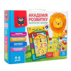 Навчальні іграшки - Магнітний набір Vladi Toys Академія розвитку (VT5412-03) Навчальні іграшки - Магнітний набір Vladi Toys Академія розвитку (VT5412-03)