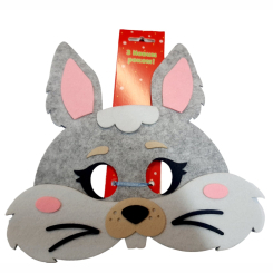 Аксесуари для свят - Маска Apli Krapli Зайчик (НМ2-02) Аксесуари для свят - Маска Apli Krapli Зайчик (НМ2-02)