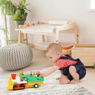 Машинки для малюків - Ігровий набір Kiddi Smart Паровоз Лімпопо (063396)#7