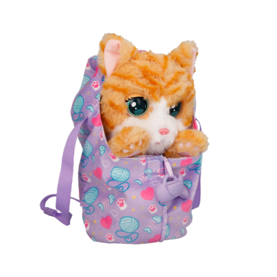 М'які тварини - Інтерактивна іграшка Baby Paws Руде кошеня (921139IM)#5