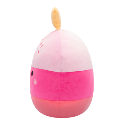 Подушки - М'яка іграшка Squishmallows Полуничний кейк-поп Пама 30 см (SQCR06573)#3