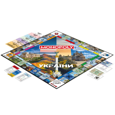 Настільні ігри - Настільна гра Rozum Монополія: Дива України (R065UA) (4820279190112)#2