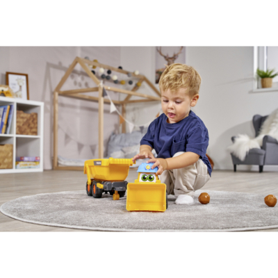 Машинки для малюків - Автомодель Dickie toys АВС Трактор Вольво Трейсі (4119007)#3