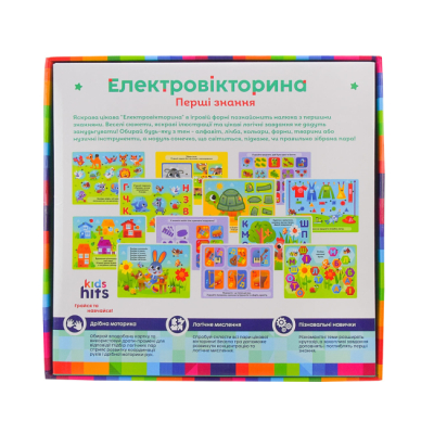 Навчальні іграшки - Навчальна гра Kids Hits Електровікторина Перші знання (KH55/001)#2