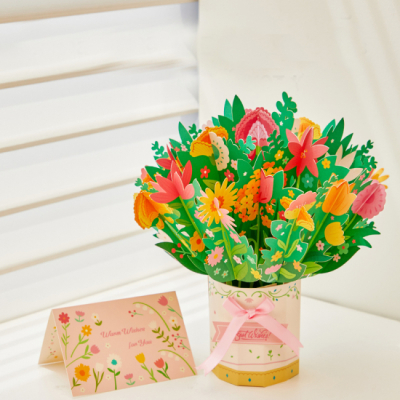 Набори для творчості - Набір для творчості Mideer 3D pop up Paper bouquet (MD3379)#2