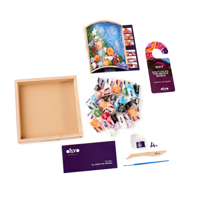 Набори для ліплення - Набір для творчості OKTO Wood and Craft Mood Радість (10016)#2