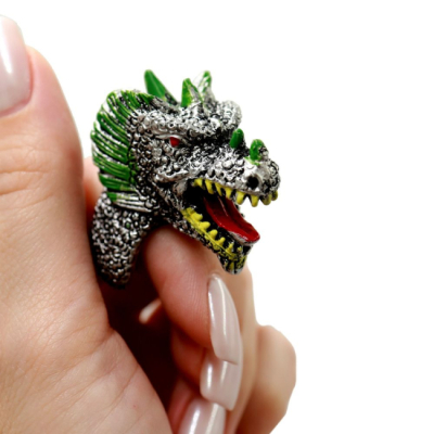 Біжутерія та аксесуари - Каблучка Zhorya Дракони в асортименті (8910-C27)#4