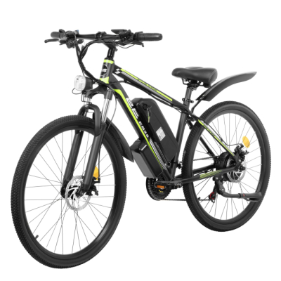 Велосипеди - Електровелосипед 2E EB35 27.5'' зелено-чорний (EB35)#4