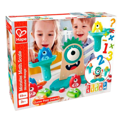 Навчальні іграшки - Ігровий набір Hape Монстроматематика ваги (E0511)#3