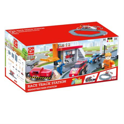 Автотреки - Ігровий набір Hape Гоночна траса та станція (E3734)#2